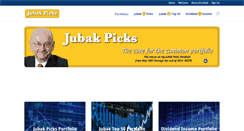Desktop Screenshot of jubakpicks.com